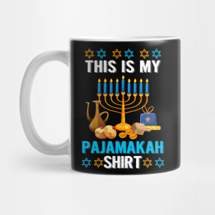 This is My Pajamakah Shirt Funny Hanukkah Pajama Gift Mug